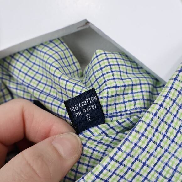 Polo Ralph Lauren Men's Classic Fit Short Sleeve Plaid Button Down Shirt Size XL - Picture 6 of 10